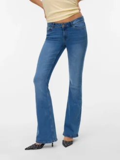 VMSIGI Niedrige Taille Ausgestellt Jeans