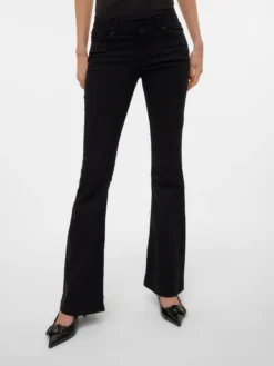 VMSIGI Niedrige Taille Ausgestellt Jeans