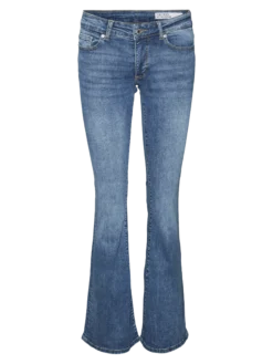 VMSIGI Niedrige Taille Ausgestellt Jeans