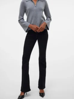 VMSIGI Niedrige Taille Ausgestellt Jeans