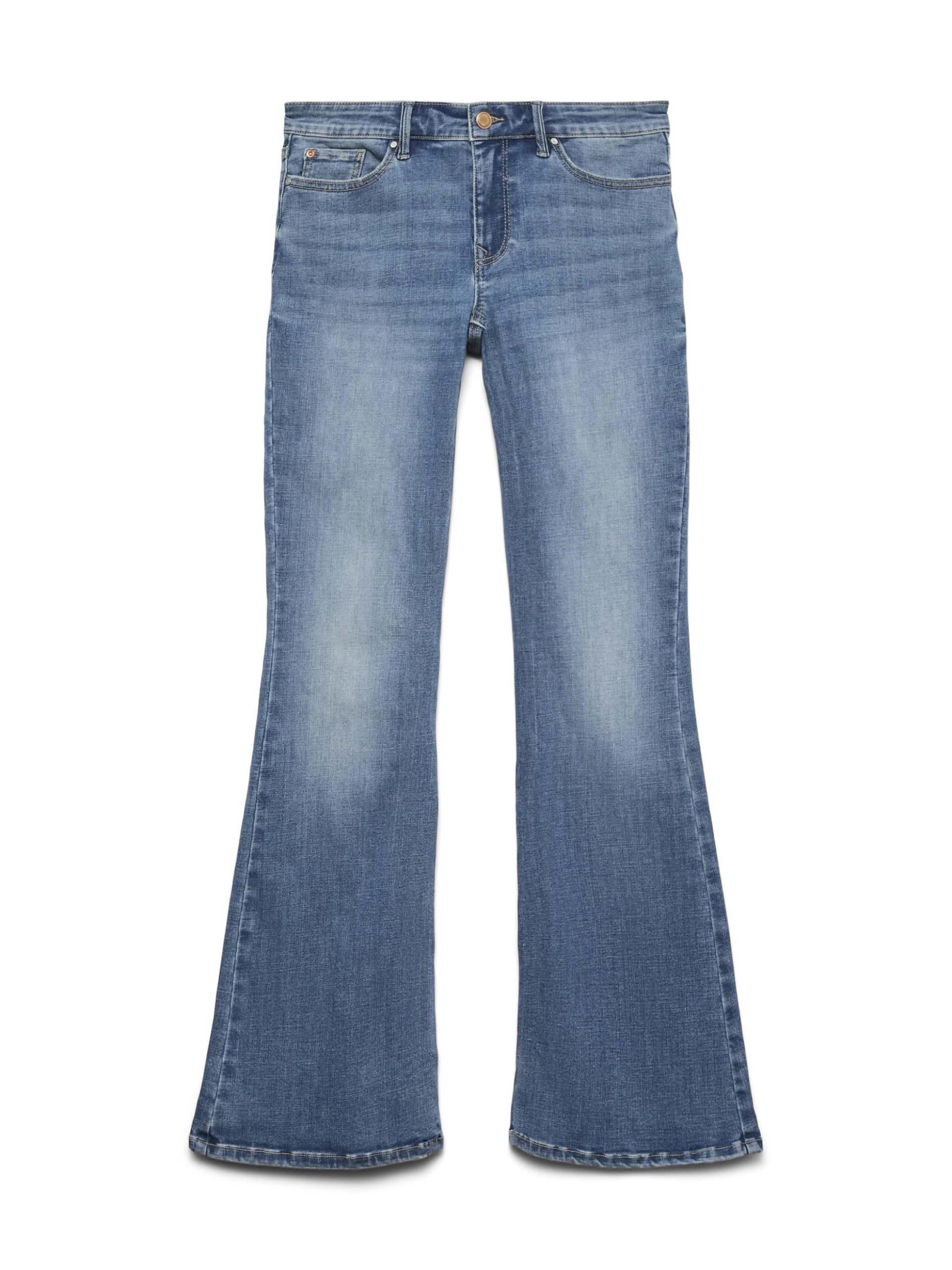 VMSIGI Niedrige Taille Ausgestellt Jeans