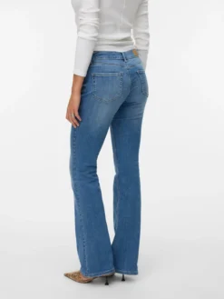 VMSIGI Niedrige Taille Ausgestellt Jeans