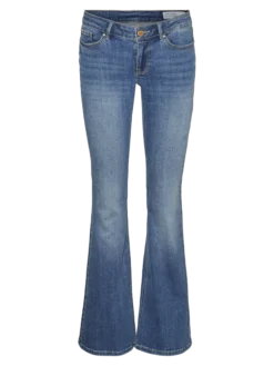 VMSIGI Niedrige Taille Ausgestellt Jeans