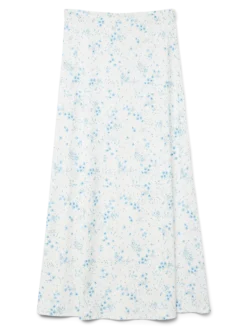 VMSOMYA Hohe Taille Langer Rock