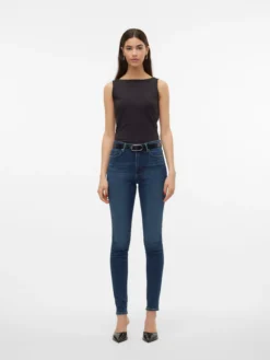 VMSOPHIA Hohe Taille Skinny Fit Jeans