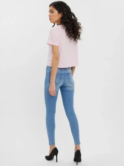 VMSOPHIA Hohe Taille Skinny Fit Jeans