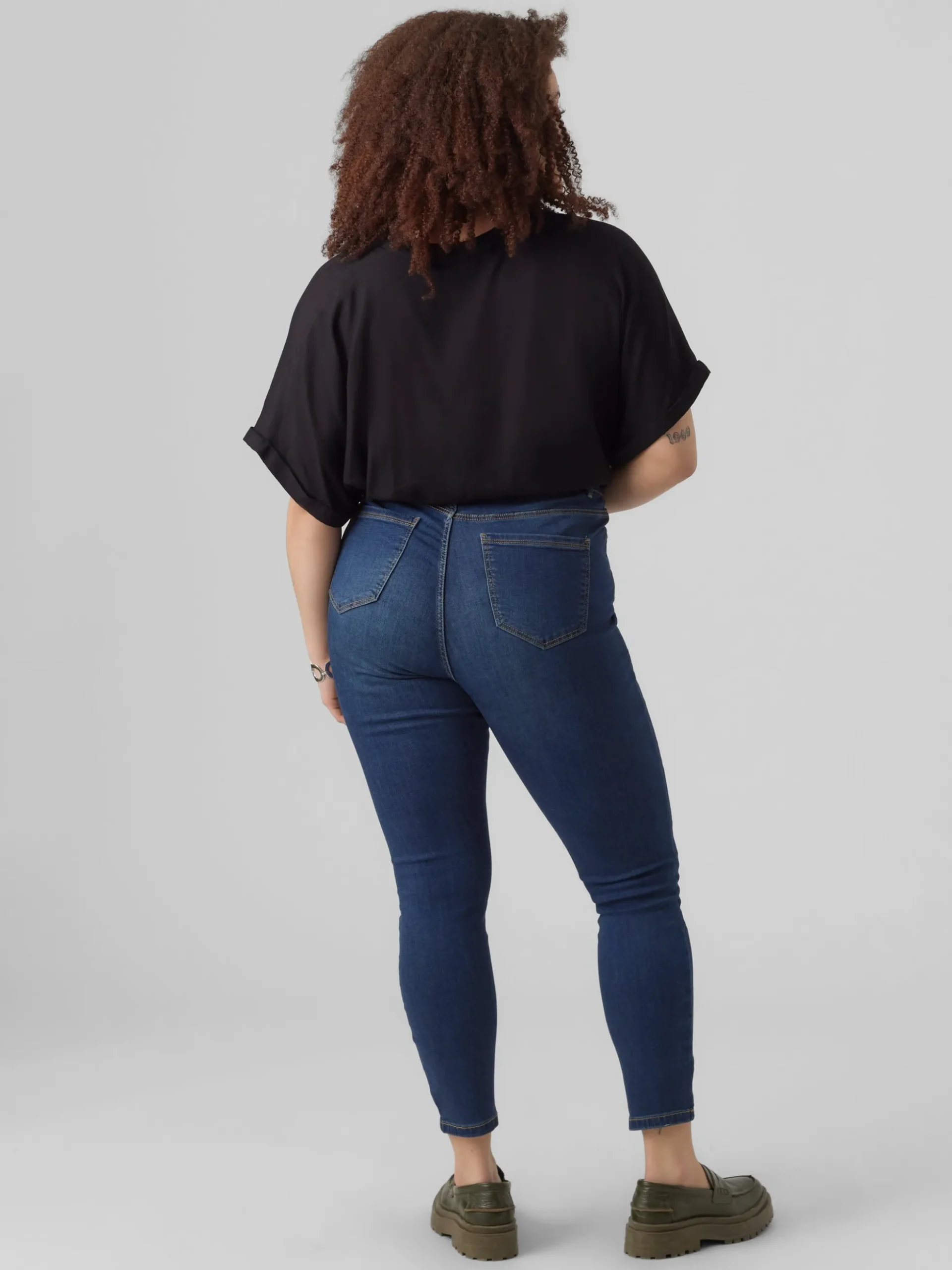 VMSOPHIA Hohe Taille Skinny Fit Jeans