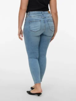 VMSOPHIA Hohe Taille Skinny Fit Jeans