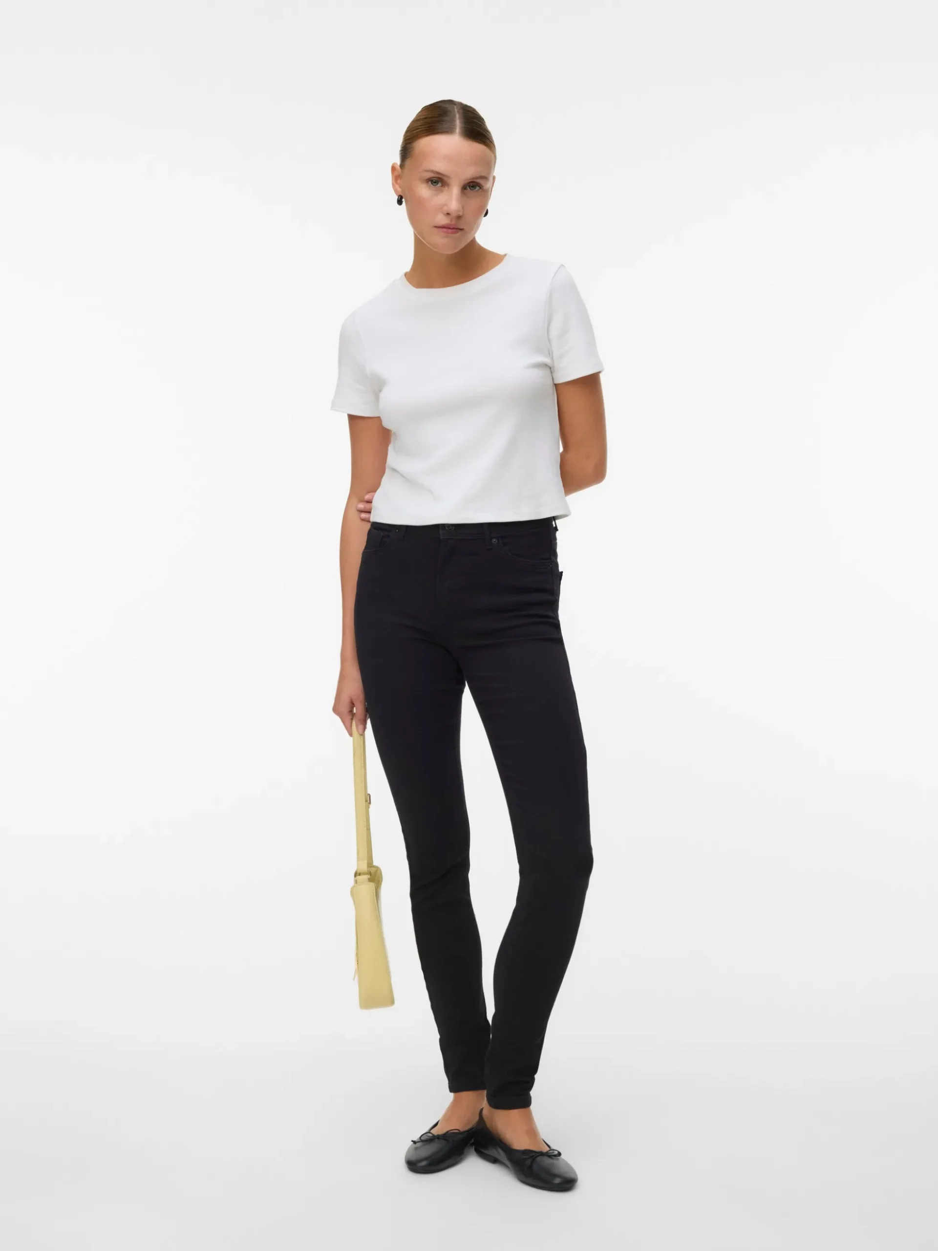 VMTANYA Mid Rise Skinny Fit Jeans