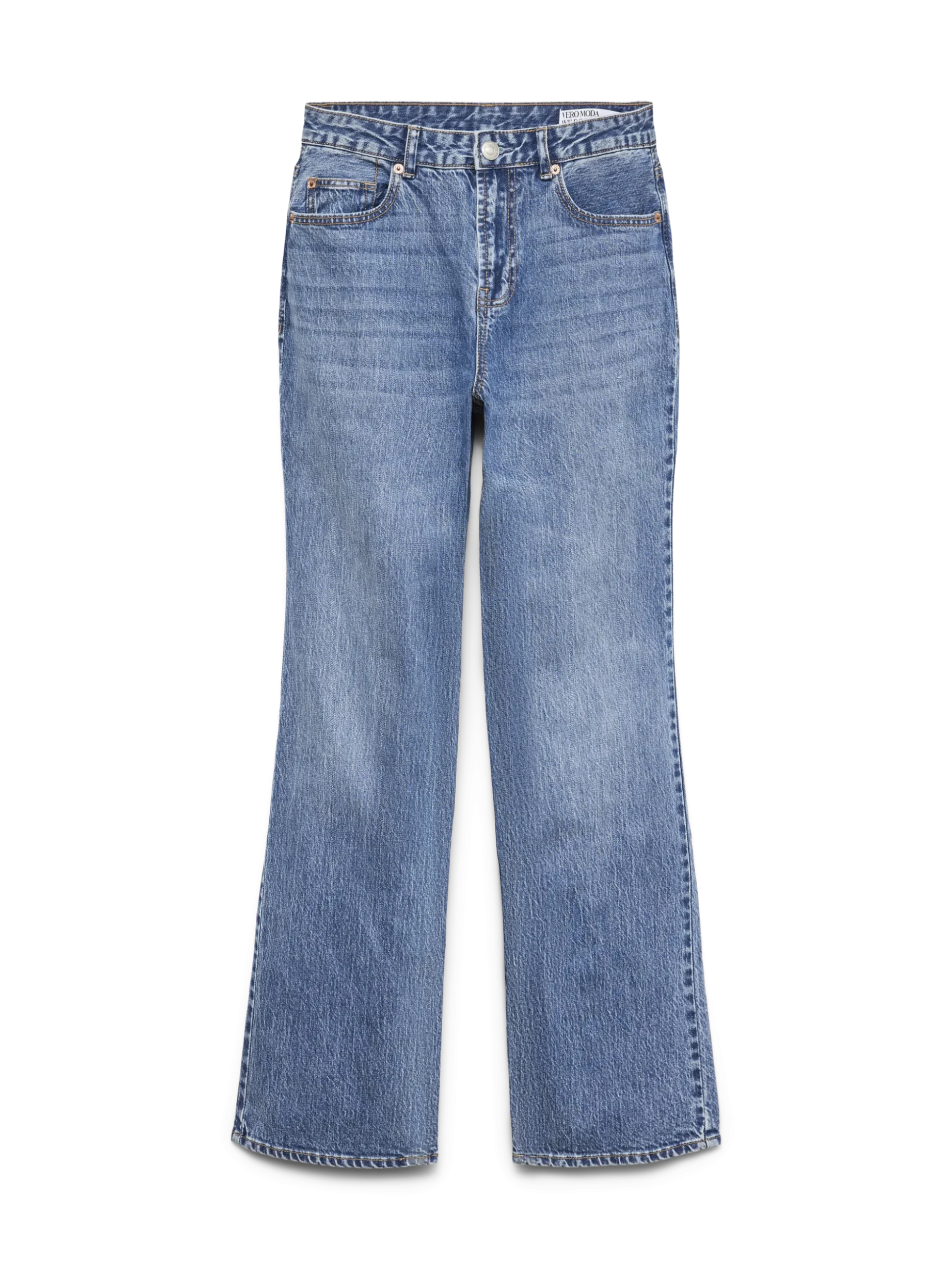 VMTESSA Hohe Taille Gerade geschnitten Jeans