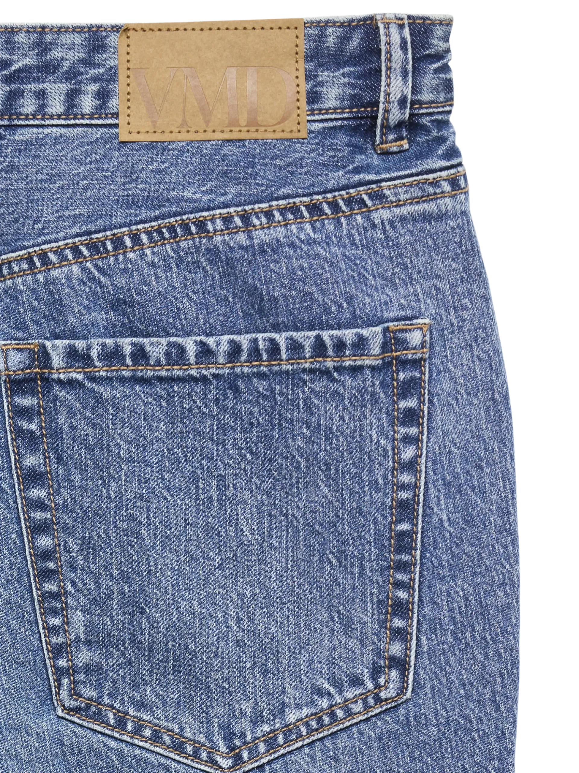 VMTESSA Hohe Taille Gerade geschnitten Jeans