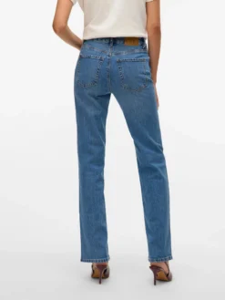 VMTESSA Hohe Taille Gerade geschnitten Jeans