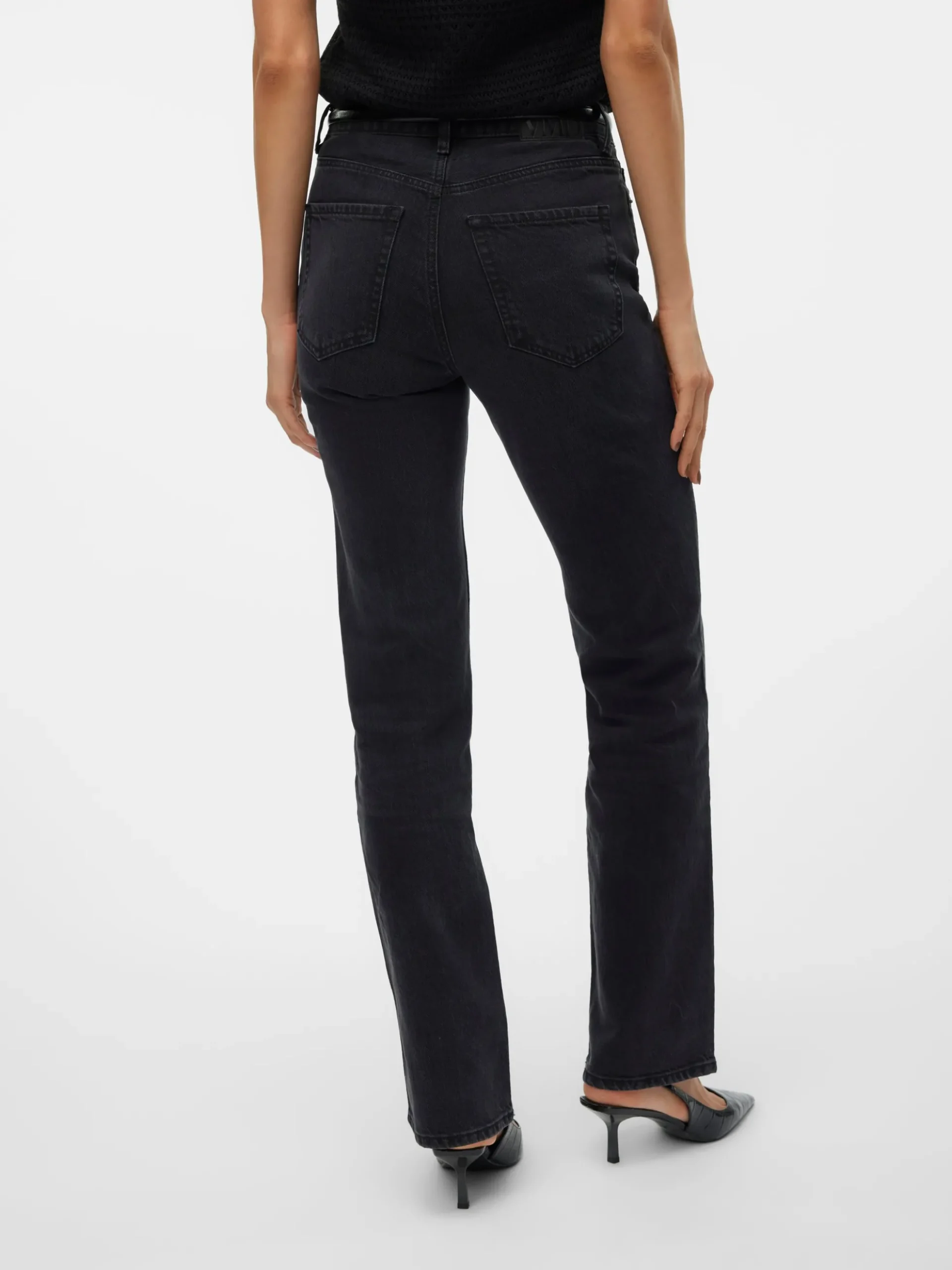 VMTESSA Hohe Taille Gerade geschnitten Jeans