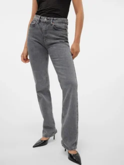 VMTESSA Hohe Taille Gerade geschnitten Jeans