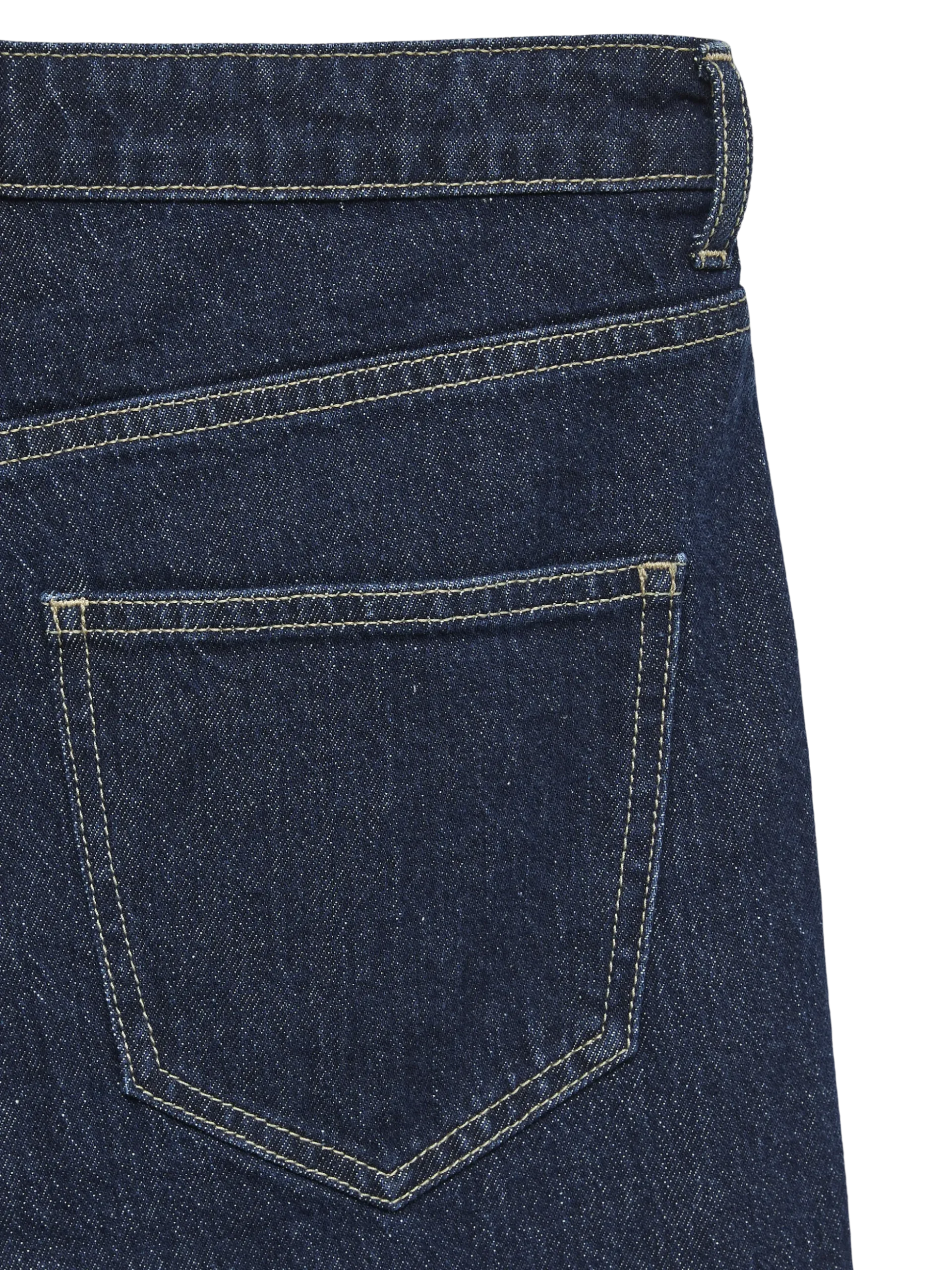 VMTESSA Hohe Taille Weite Passform - kurz geschnitten Jeans
