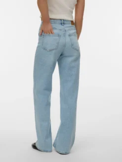 VMTESSA Hohe Taille Weiter Beinschnitt Jeans