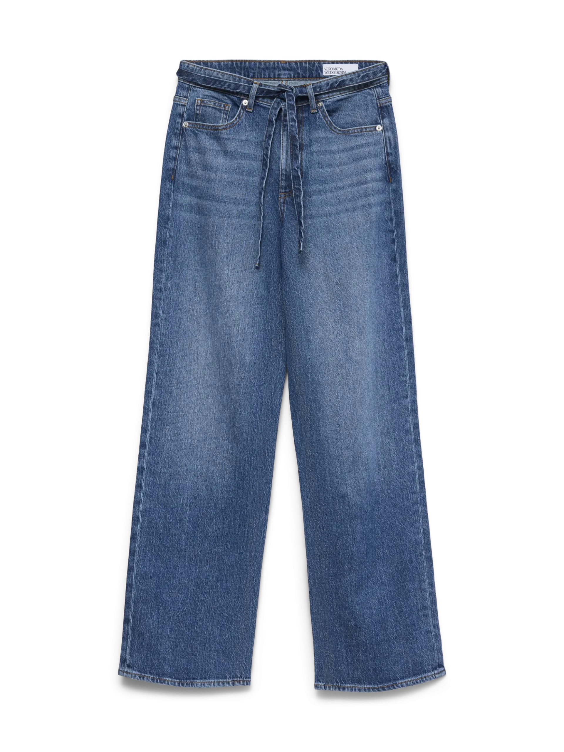 VMTESSA Hohe Taille Weiter Beinschnitt Jeans