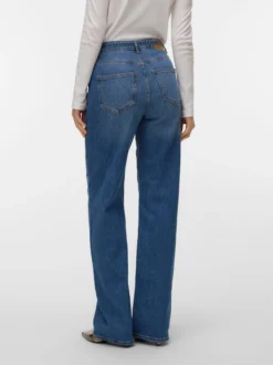 VMTESSA Hohe Taille Weiter Beinschnitt Jeans
