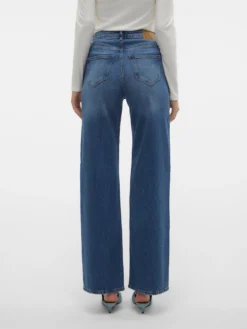 VMTESSA Hohe Taille Weiter Beinschnitt Jeans