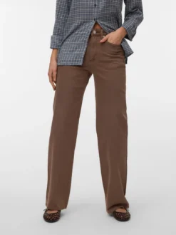 VMTESSA Hohe Taille Weiter Beinschnitt Jeans