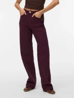 VMTESSA Hohe Taille Weiter Beinschnitt Jeans