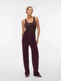 VMTESSA Hohe Taille Weiter Beinschnitt Jeans
