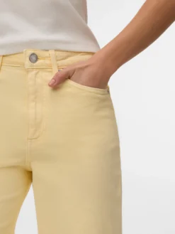VMTESSA Hohe Taille Weiter Beinschnitt Jeans