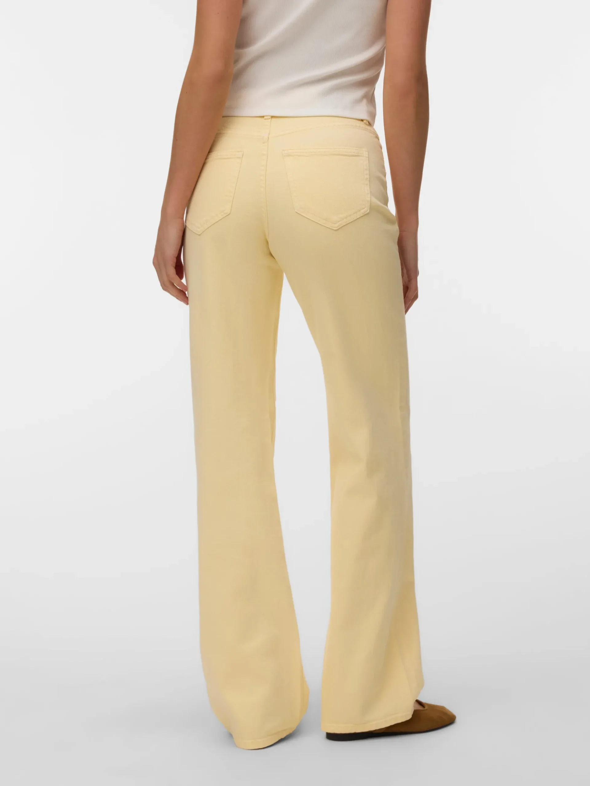 VMTESSA Hohe Taille Weiter Beinschnitt Jeans