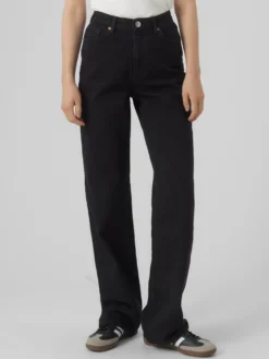 VMTESSA Hohe Taille Weiter Beinschnitt Jeans