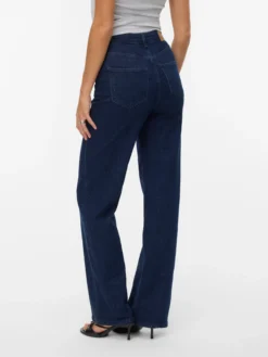 VMTESSA Hohe Taille Weiter Beinschnitt Jeans