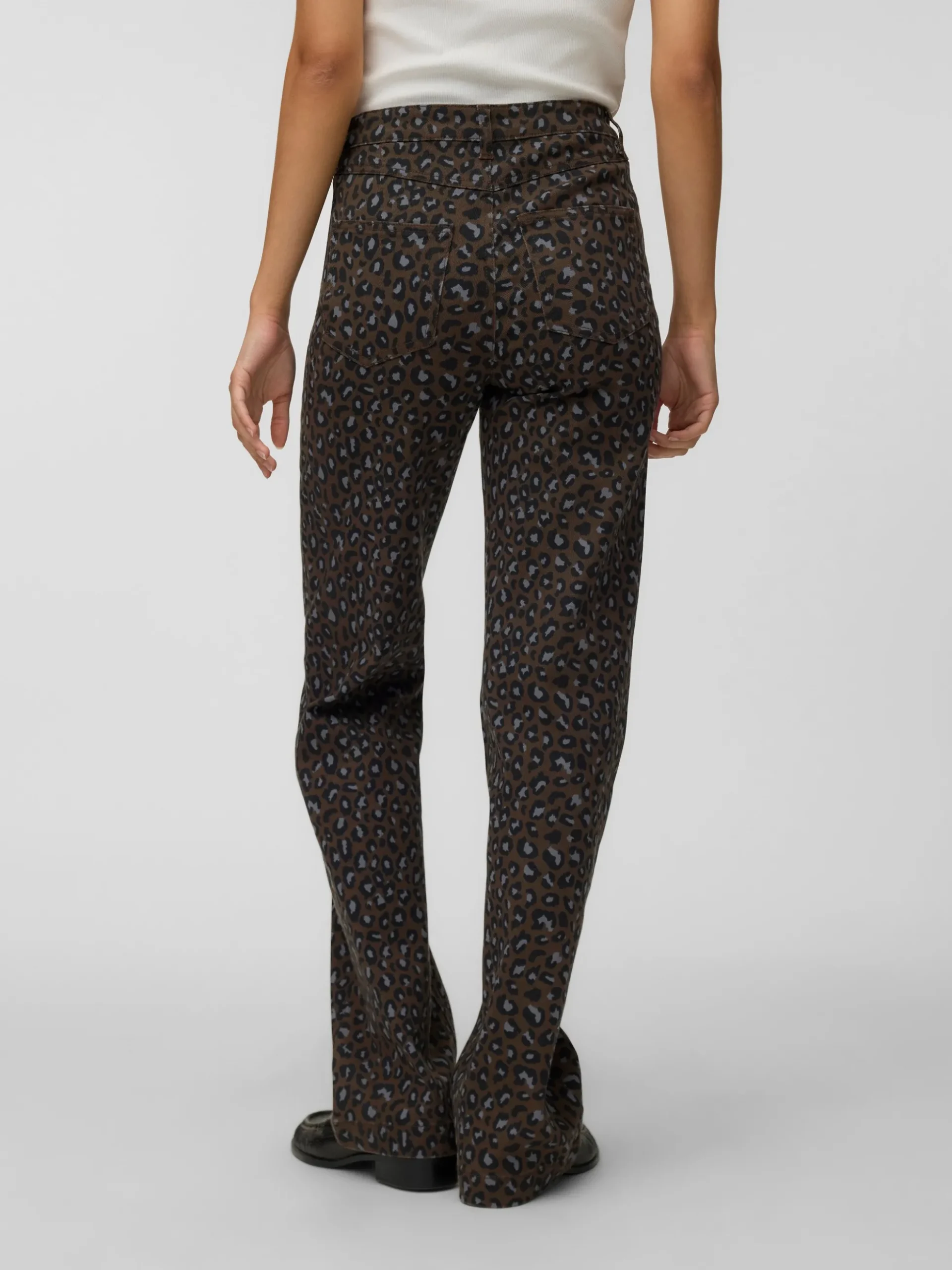 VMTESSA Hohe Taille Weiter Beinschnitt Jeans
