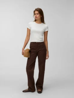 VMTESSA Hohe Taille Weiter Beinschnitt Jeans