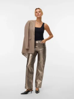 VMTESSA Hohe Taille Weiter Beinschnitt Jeans