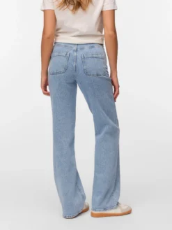 VMTESSA Hohe Taille Weiter Beinschnitt Jeans