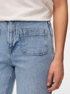 VMTESSA Hohe Taille Weiter Beinschnitt Jeans