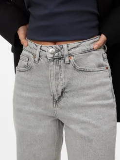 VMTESSA Hohe Taille Weiter Beinschnitt Jeans
