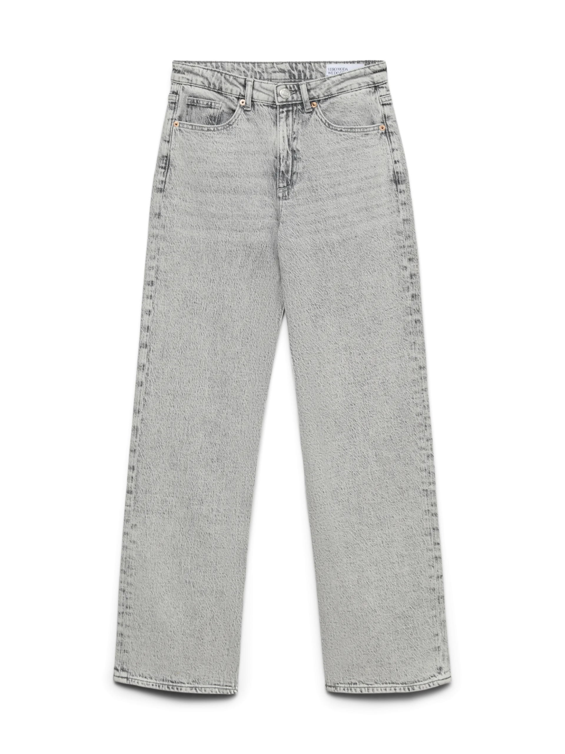 VMTESSA Hohe Taille Weiter Beinschnitt Jeans