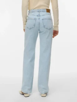 VMTESSA Hohe Taille Weiter Beinschnitt Jeans