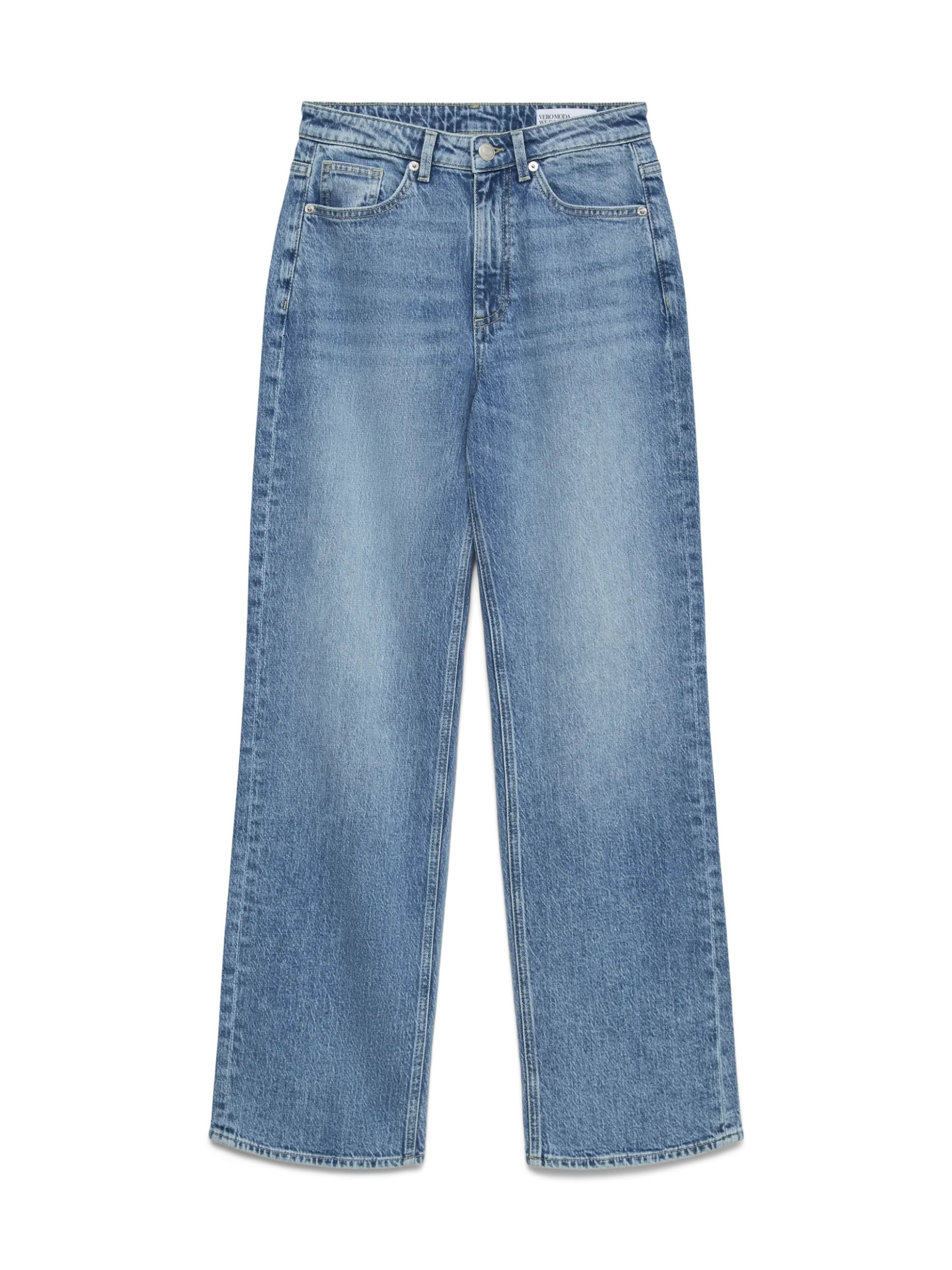 VMTESSA Hohe Taille Weiter Beinschnitt Jeans