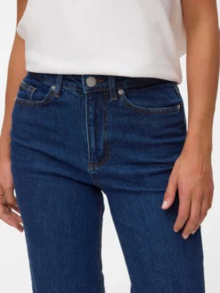 VMTESSA Hohe Taille Weiter Beinschnitt Jeans