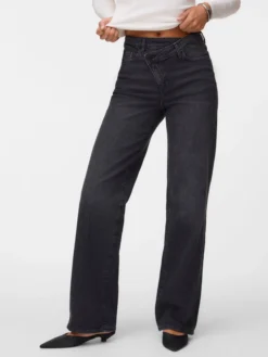 VMTESSA Hohe Taille Weiter Beinschnitt Jeans