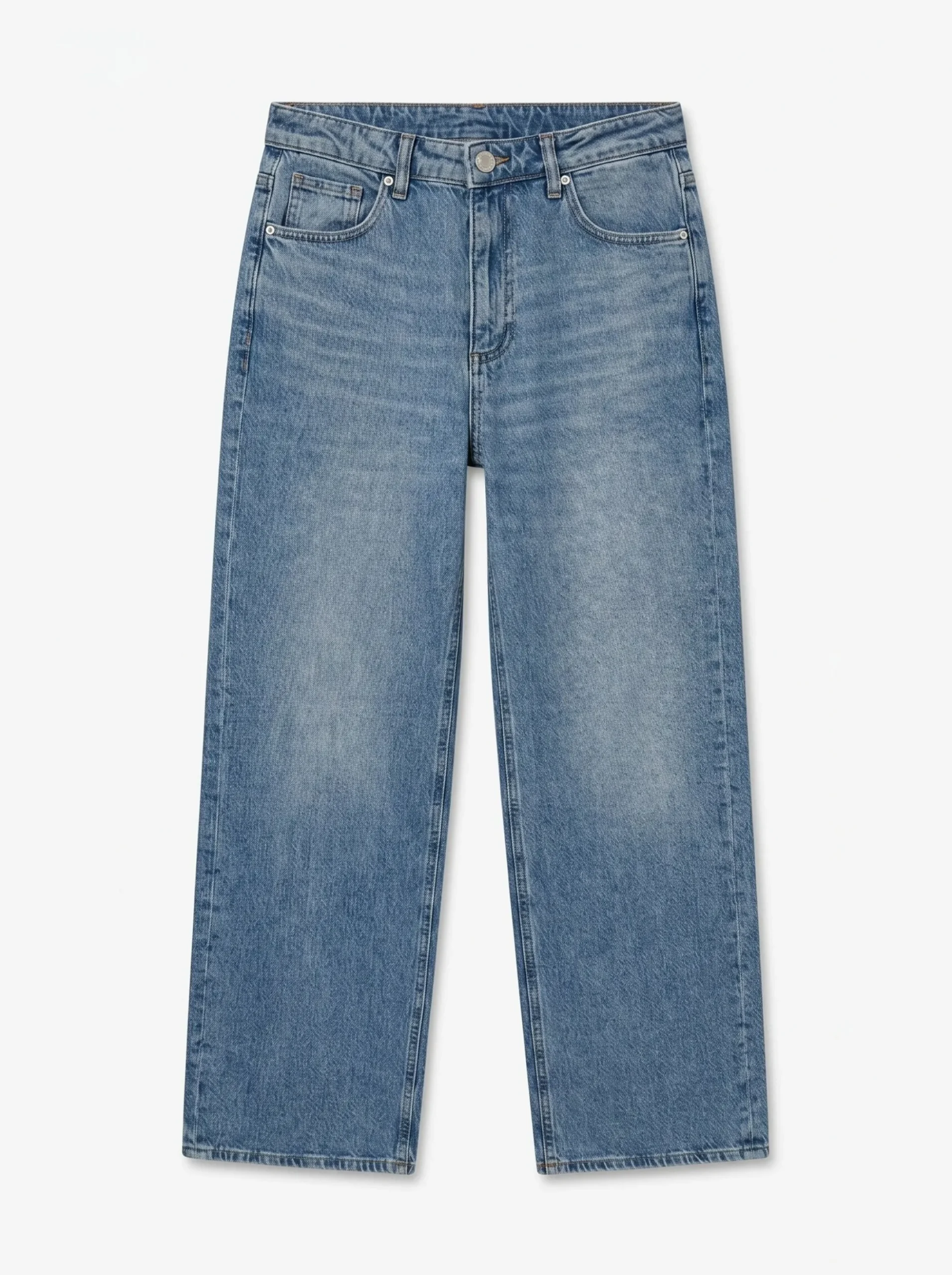 VMTESSA Hohe Taille Weiter Beinschnitt Jeans