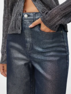 VMTESSA Hohe Taille Weiter Beinschnitt Jeans