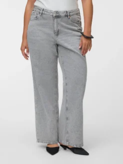 VMTESSA Hohe Taille Weiter Beinschnitt Jeans