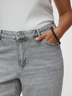 VMTESSA Hohe Taille Weiter Beinschnitt Jeans