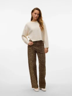 VMTESSA Hohe Taille Weiter Beinschnitt Jeans