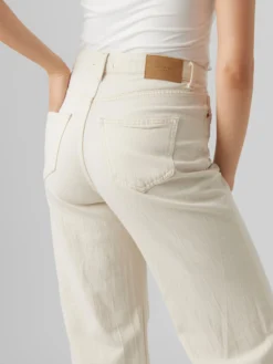 VMTESSA Hohe Taille Weit geschnitten Jeans