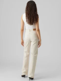 VMTESSA Hohe Taille Weit geschnitten Jeans