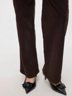 VMTESSA Hohe Taille Weit geschnitten CordJeans