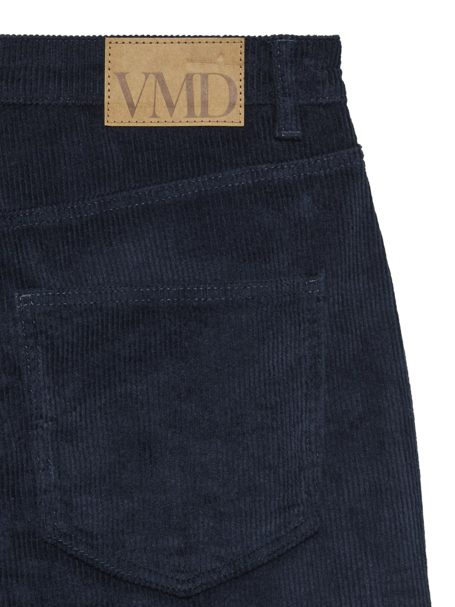 VMTESSA Hohe Taille Weit geschnitten CordJeans